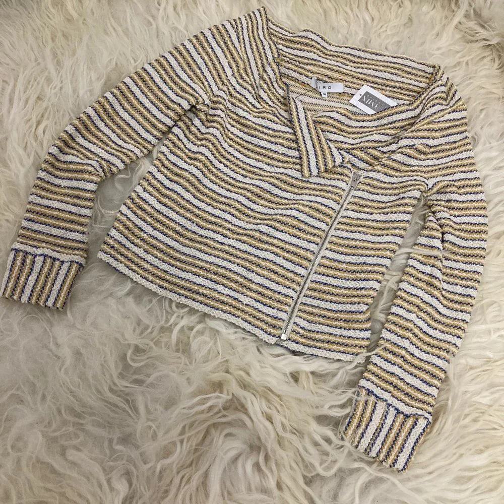 IRO Striped Evening Jacket - Picture 4 of 12